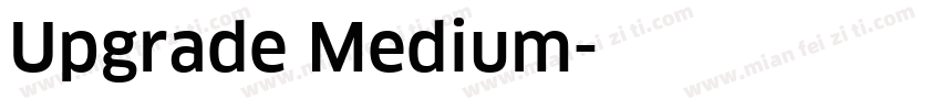 Upgrade Medium字体转换